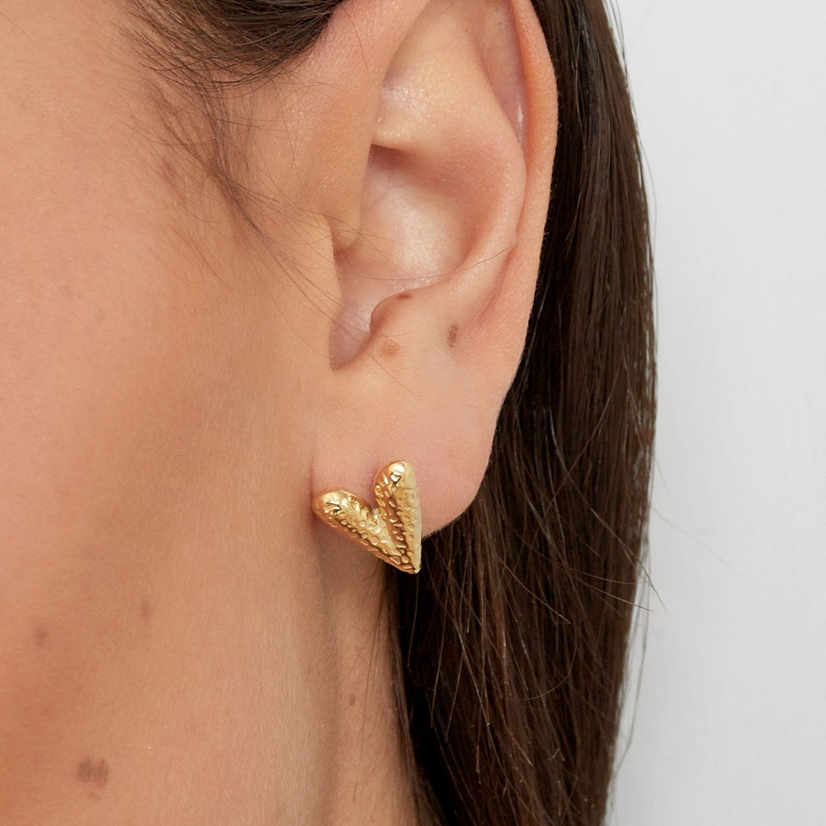Golden Love Studs