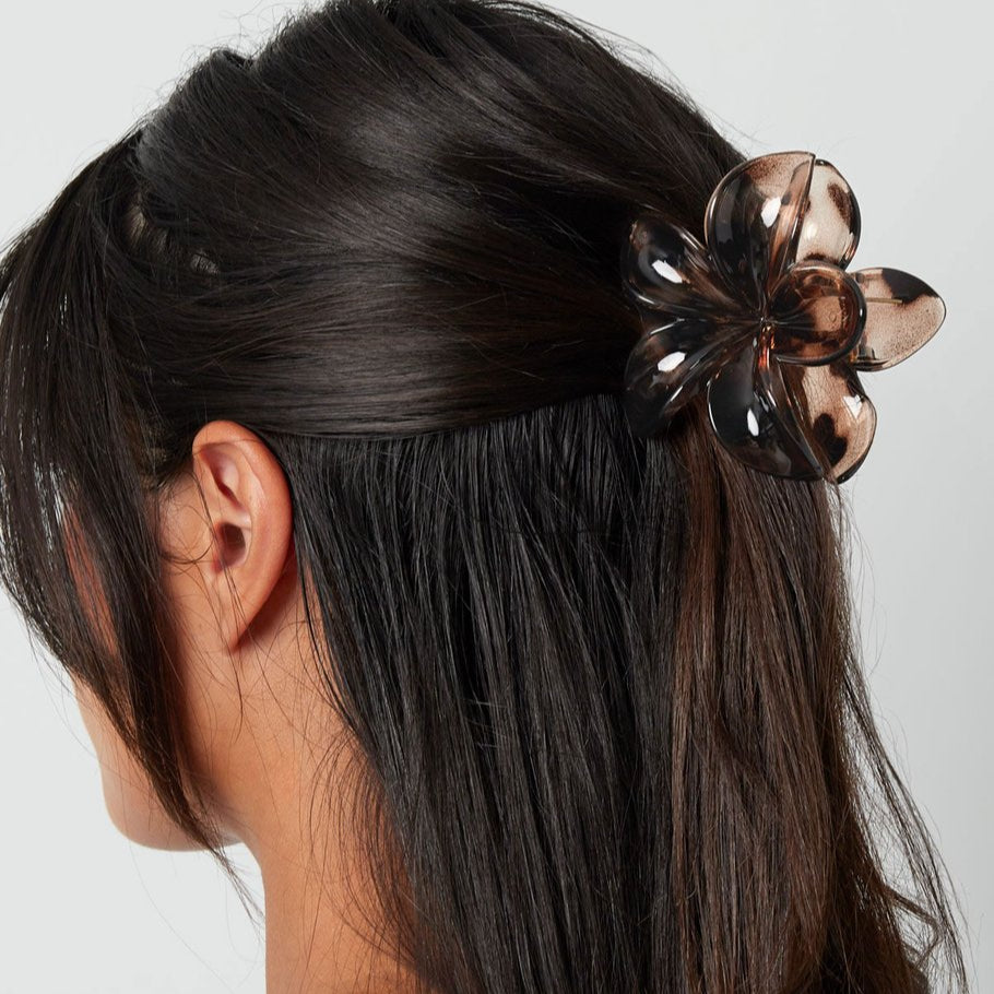 Hawaiian Flower Hair Clip