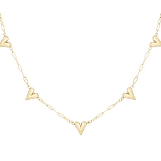 Heart Chain Necklace