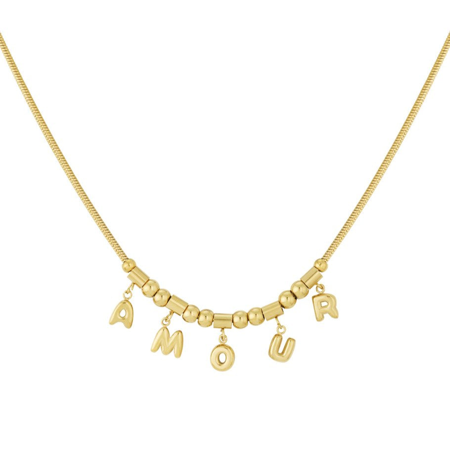 Amour Letter Necklace