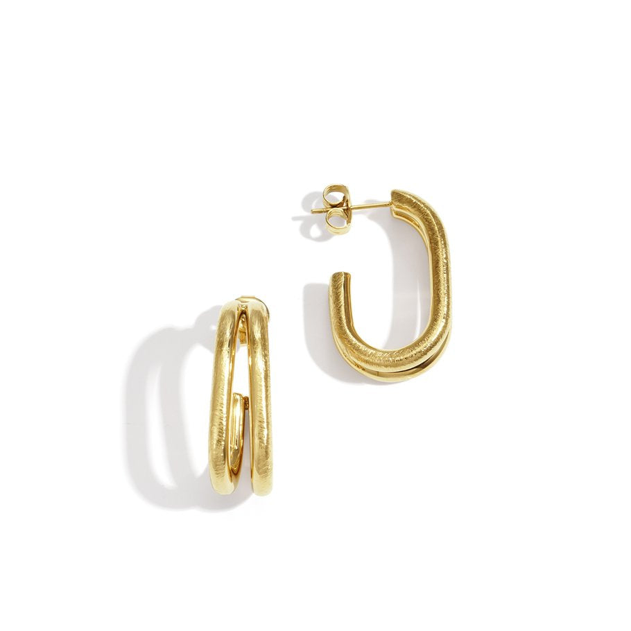 Double Loop Earrings