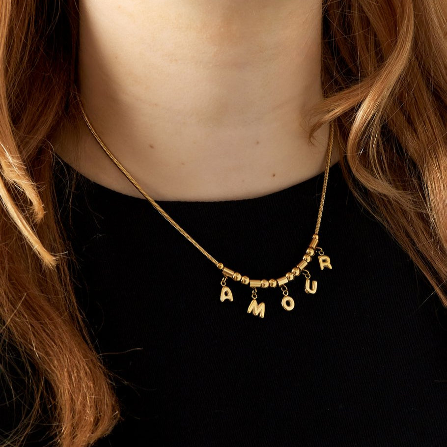 Amour Letter Necklace