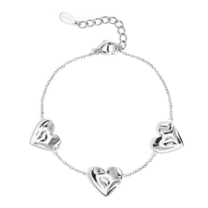 Triple Heart Bracelet