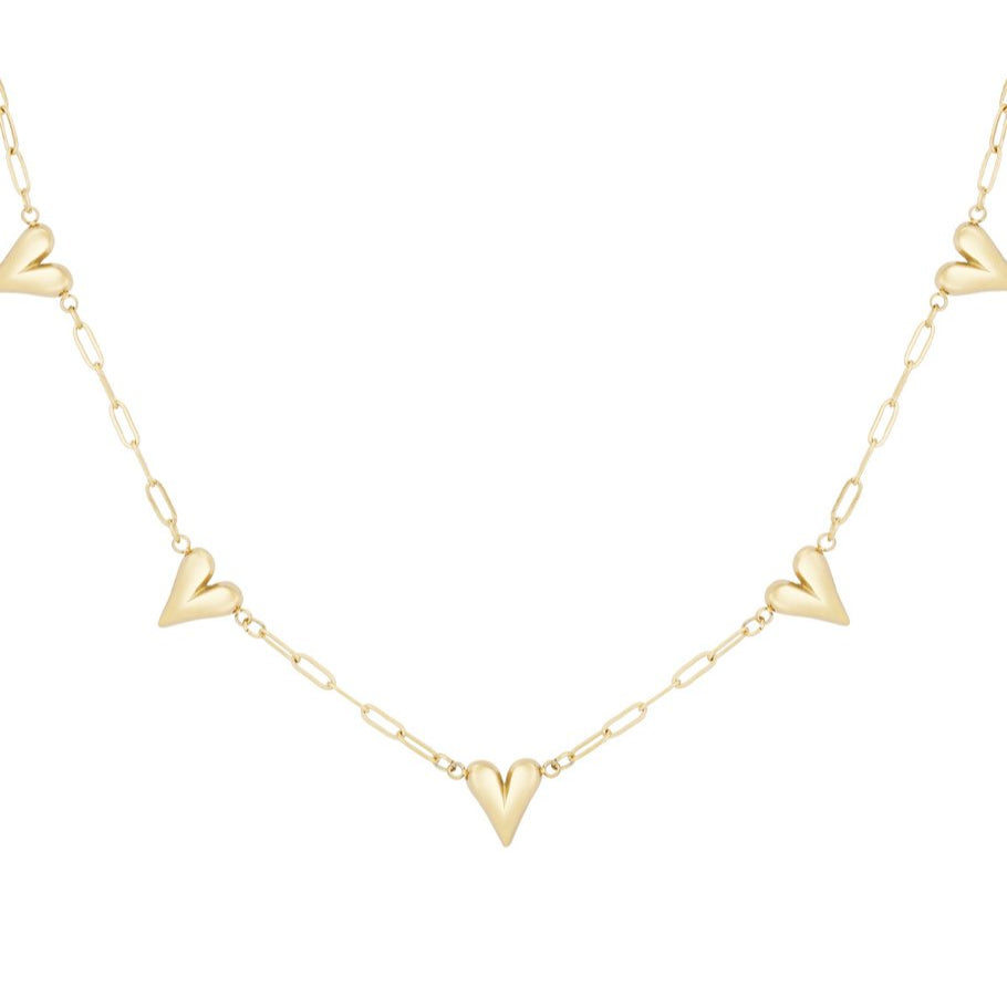 Heart Chain Necklace