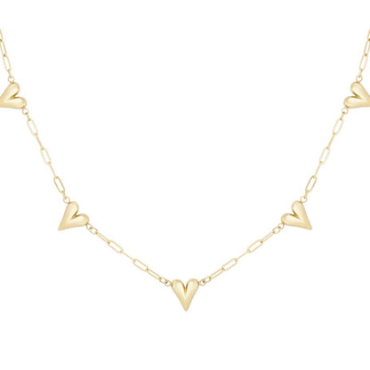 Heart Chain Necklace