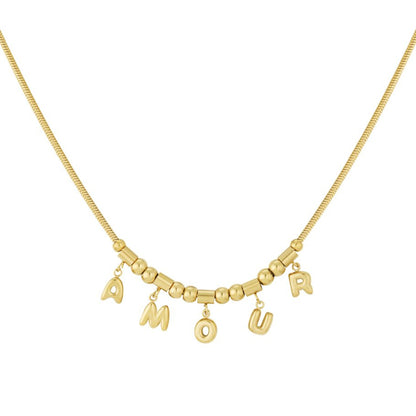 Amour Letter Necklace