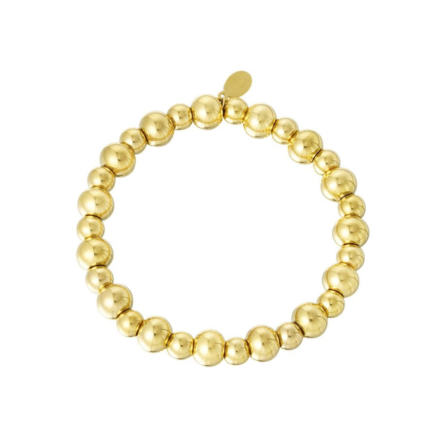 Gold Beaded Bracelet