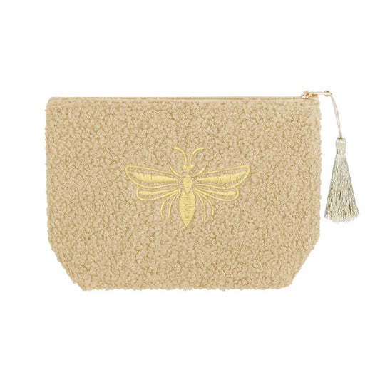 Makeup Bag Teddy with Bee