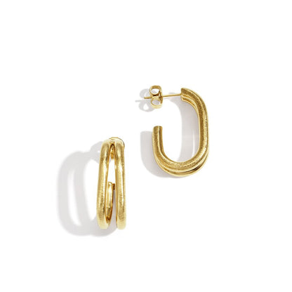 Double Loop Earrings