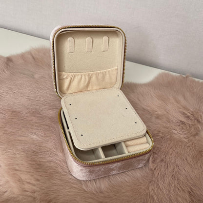 Velvet Jewelry Travel Case